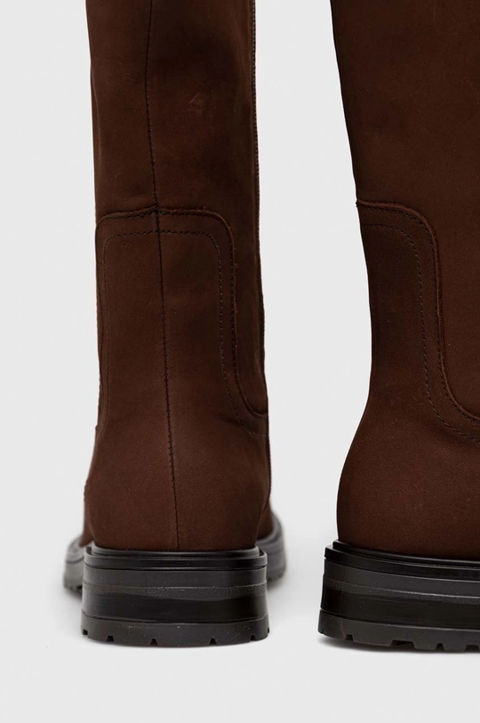 Μπότες σούετ Tommy Hilfiger TH Coin Longboot  Πάνω μέρος: Δέρμα σαμουά Εσωτερικό: Υφαντικό υλικό, Φυσικό δέρμα Σόλα: Συνθετικό ύφασμα