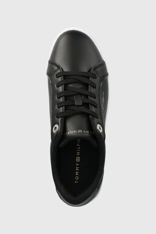 fekete Tommy Hilfiger sportcipő Signature Piping Sneaker