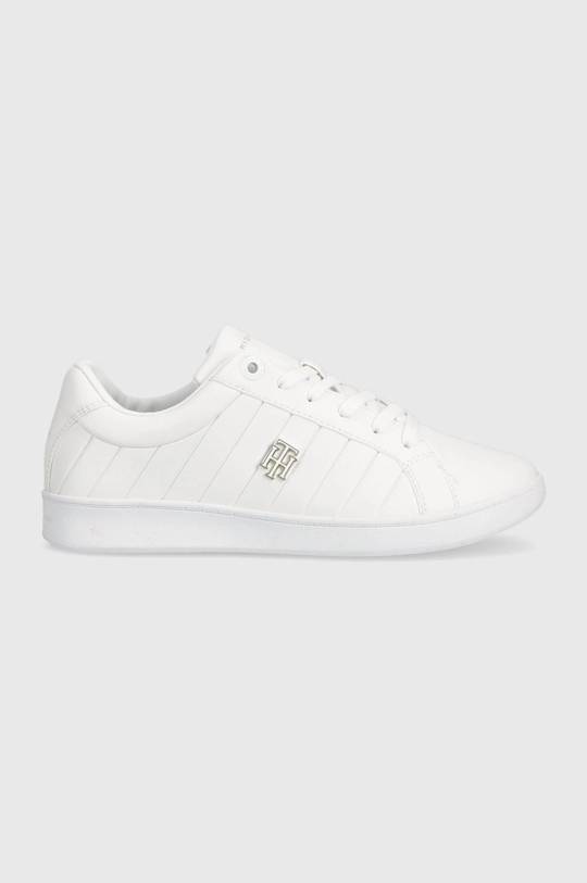 biały Tommy Hilfiger sneakersy Th Bio Court Sneaker Classic Damski