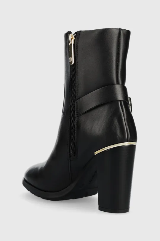Δερμάτινες μπότες Tommy Hilfiger Belt High Heel Boot  Πάνω μέρος: Φυσικό δέρμα Εσωτερικό: Υφαντικό υλικό, Φυσικό δέρμα Σόλα: Συνθετικό ύφασμα