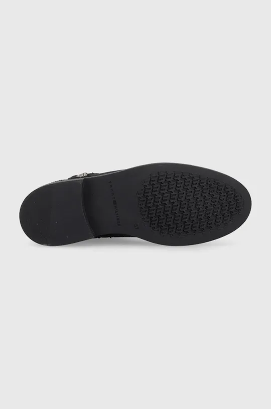 Σουέτ μπότες τσέλσι Tommy Hilfiger Th Essentials Flat Boot Γυναικεία