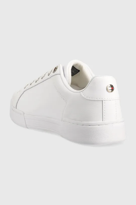 Δερμάτινα αθλητικά παπούτσια Tommy Hilfiger Embossed Monogram Sneaker  Πάνω μέρος: Συνθετικό ύφασμα, Φυσικό δέρμα Εσωτερικό: Συνθετικό ύφασμα, Υφαντικό υλικό Σόλα: Συνθετικό ύφασμα