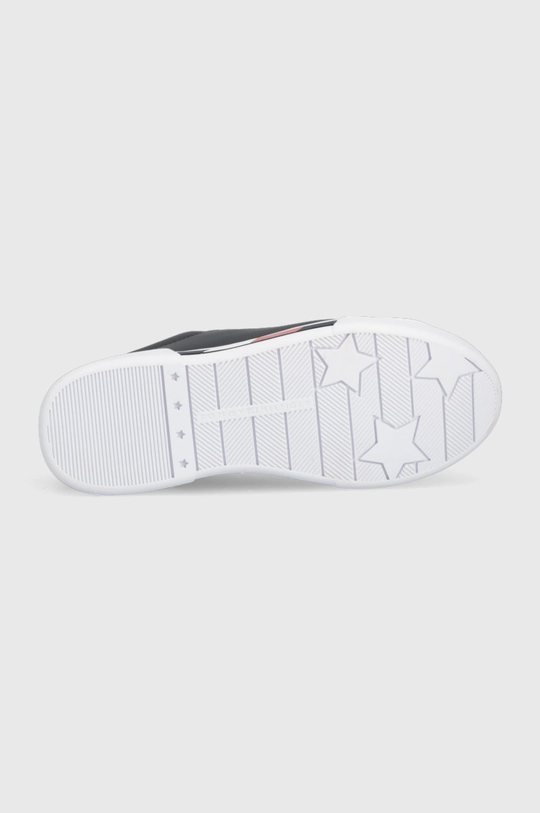 Kožne tenisice Tommy Hilfiger Tricolor Insert Sneaker Ženski