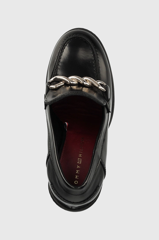 чорний Шкіряні туфлі Tommy Hilfiger Tommy Twist High Heel Loafer