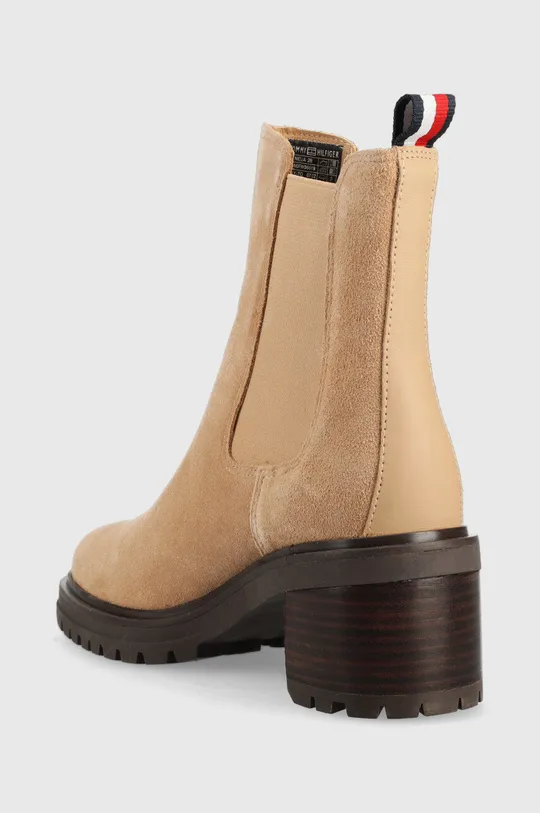 Замшеві черевики Tommy Hilfiger Outdoor Chelsea Mid Heel Boot  Халяви: Текстильний матеріал, Замша Внутрішня частина: Текстильний матеріал, Натуральна шкіра Підошва: Синтетичний матеріал