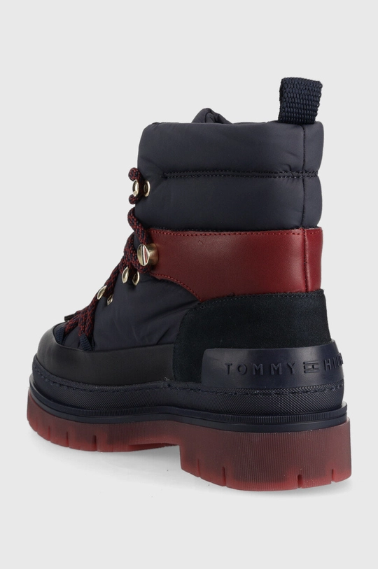 Čizme za snijeg Tommy Hilfiger Laced Outdoor Boot  Vanjski dio: Tekstilni materijal, Prirodna koža Unutrašnji dio: Tekstilni materijal Potplat: Sintetički materijal