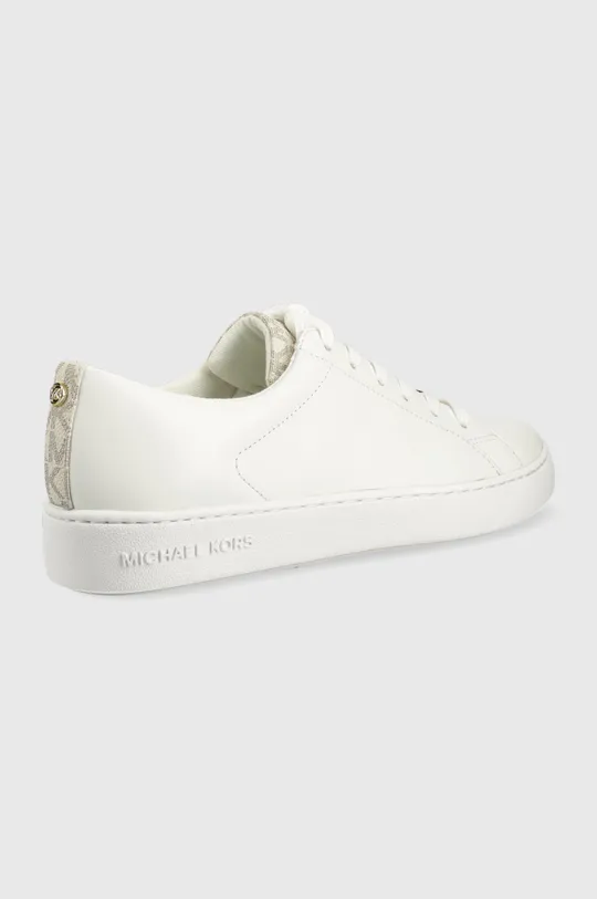 Δερμάτινα αθλητικά παπούτσια MICHAEL Michael Kors Keaton λευκό
