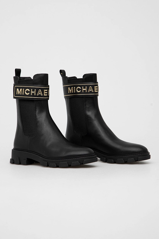 Кожаные полусапоги MICHAEL Michael Kors Ridley чёрный