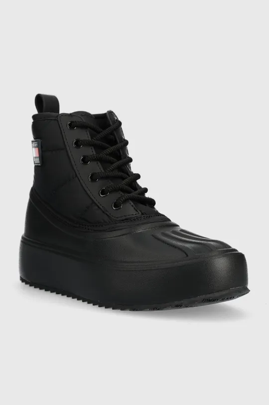Čizme za snijeg Tommy Jeans crna