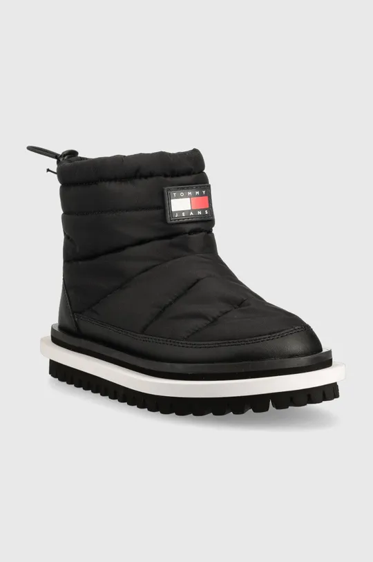 Μπότες χιονιού Tommy Jeans μαύρο