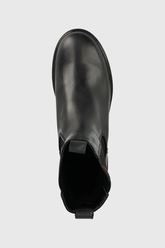 μαύρο Δερμάτινες μπότες τσέλσι Tommy Jeans Tommy Jeans Long Chelsea Boot
