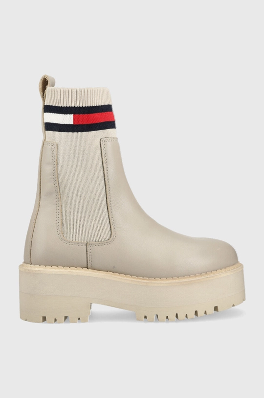 μπεζ Μπότες τσέλσι Tommy Jeans Tamy Higher - 2A Chelsea Γυναικεία