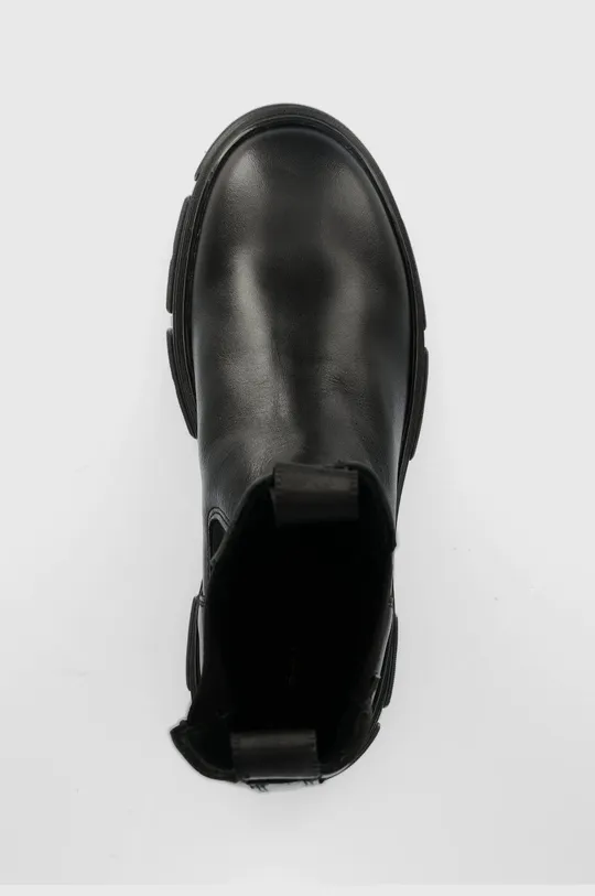 čierna Kožené topánky chelsea Gant Monthike