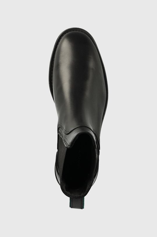černá Kožené kotníkové boty Gant