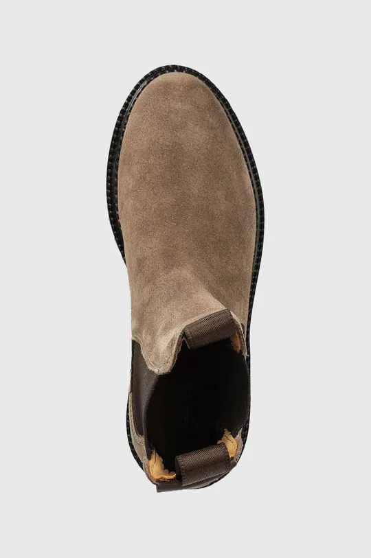 hnedá Semišové topánky chelsea Gant Kelliin