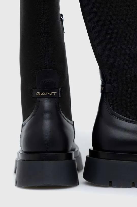 Elegantni škornji Gant Meghany  Zunanjost: Tekstilni material, Naravno usnje Notranjost: Tekstilni material, Naravno usnje Podplat: Sintetični material