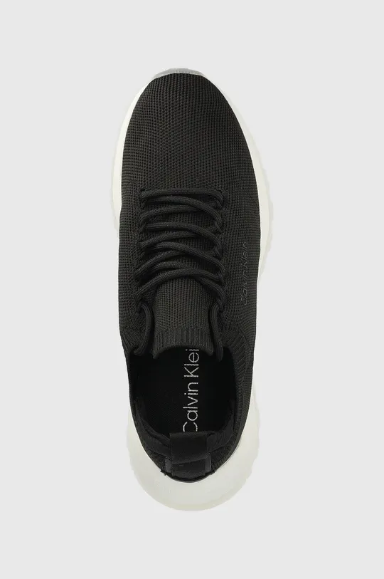 crna Tenisice Calvin Klein 2 Piece Sole Lace Up