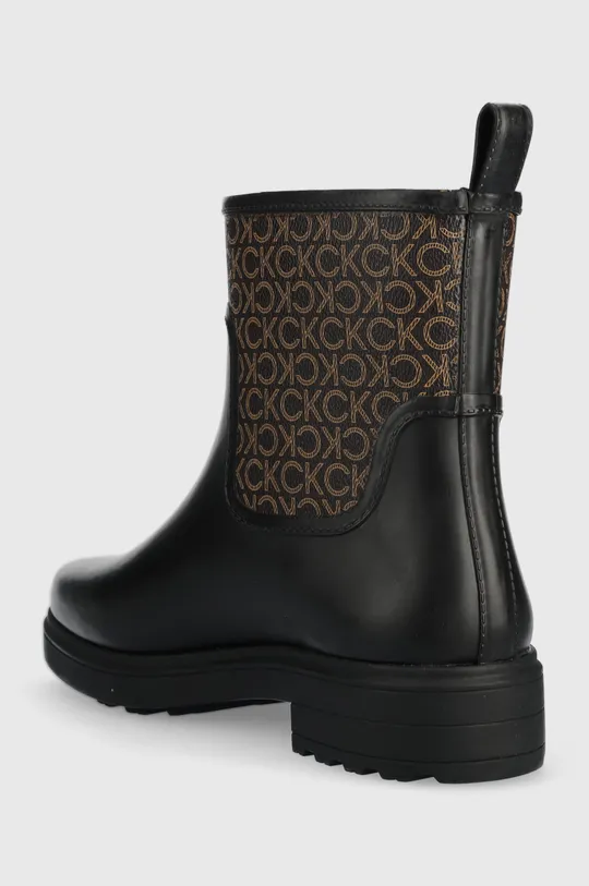 Gumijasti škornji Calvin Klein Rain Boot  Zunanjost: Sintetični material Notranjost: Tekstilni material Podplat: Sintetični material