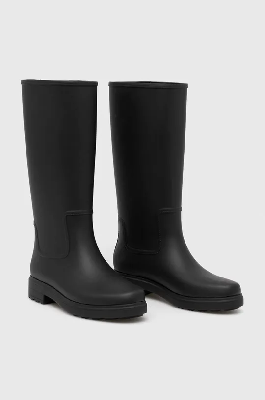 Calvin Klein kalosze Rain Boot Knee czarny
