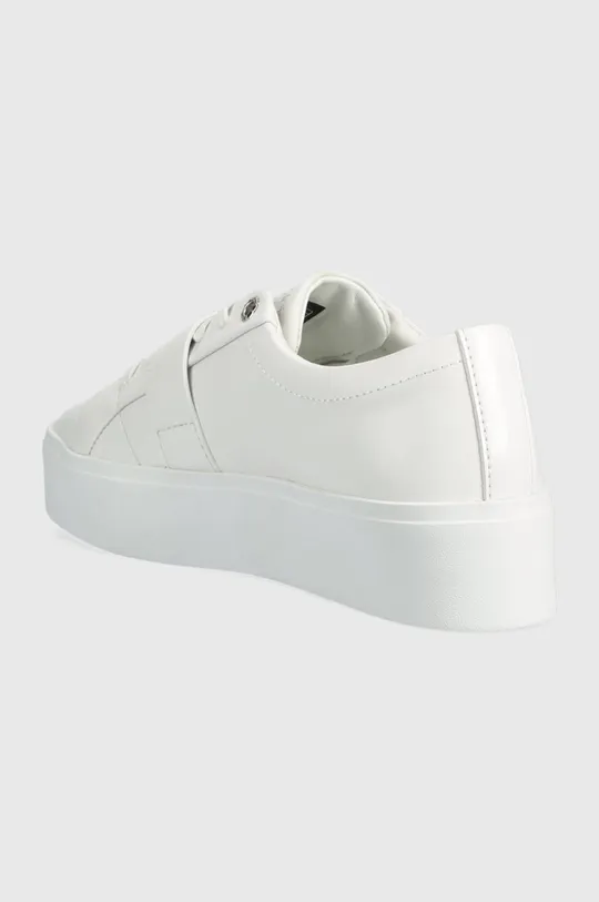 Kožne tenisice Calvin Klein Flatform Cupsole Lace Up  Vanjski dio: Prirodna koža Unutrašnji dio: Tekstilni materijal, Prirodna koža Potplat: Sintetički materijal