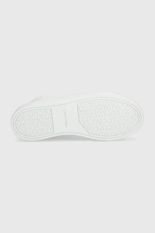 Δερμάτινα αθλητικά παπούτσια Calvin Klein Cupsole Wave High Top Γυναικεία