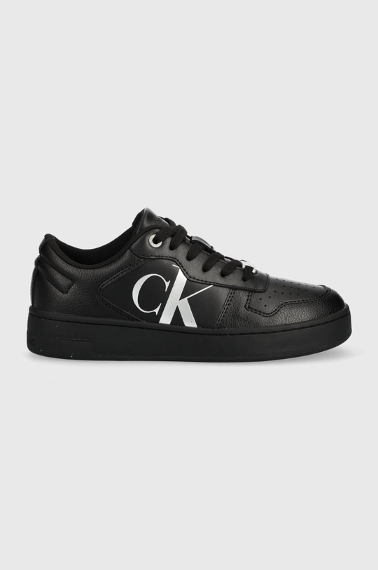 czarny Calvin Klein Jeans sneakersy Basket Cupsole Bold Mono Damski