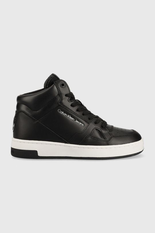 černá Sneakers boty Calvin Klein Jeans Basket Cupsole Mid Dámský