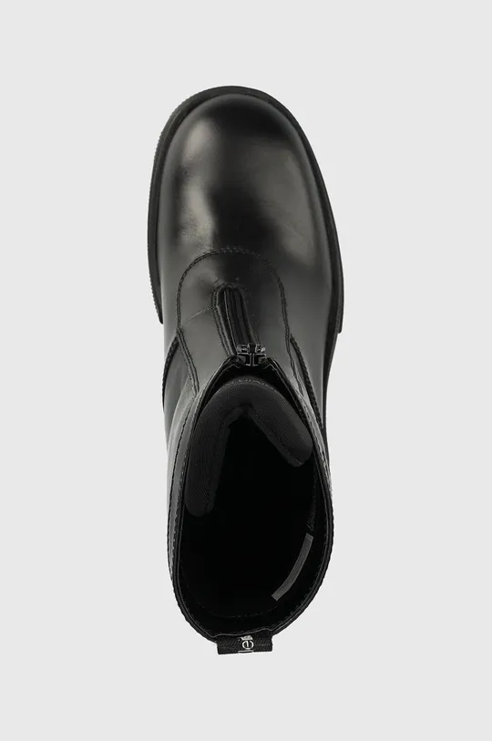 crna Gležnjače Calvin Klein Jeans Chunky Heeled Boot