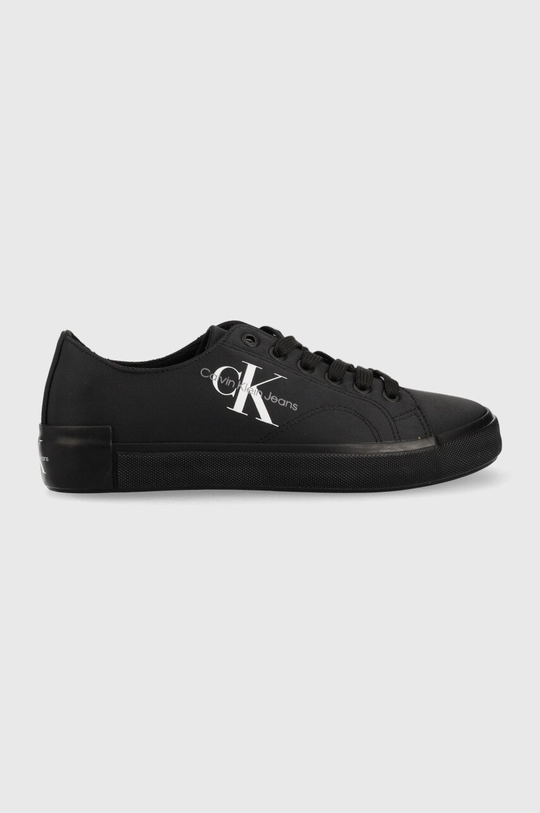 μαύρο Πάνινα παπούτσια Calvin Klein Jeans Ess Vulcanized Laceup Low Ny Γυναικεία