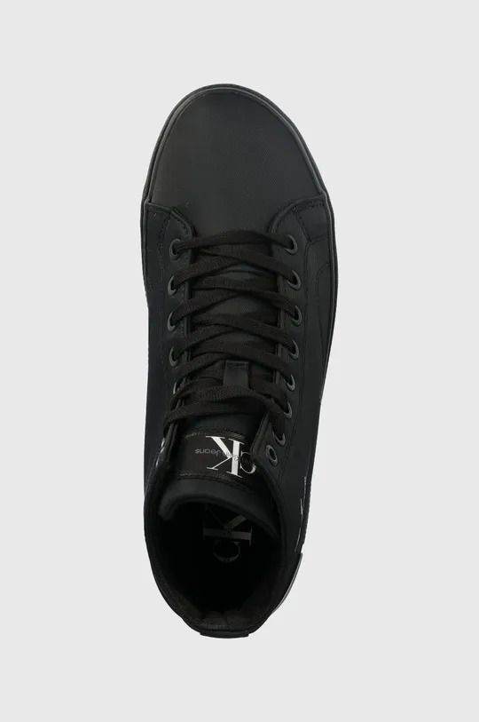 μαύρο Πάνινα παπούτσια Calvin Klein Jeans Ess Vulcanized Laceup Mid Ny