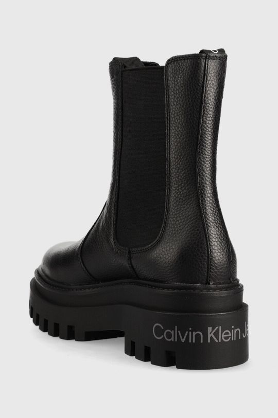 Kožené kotníkové boty Calvin Klein Jeans  Svršek: Přírodní kůže Vnitřek: Textilní materiál, Přírodní kůže Podrážka: Umělá hmota