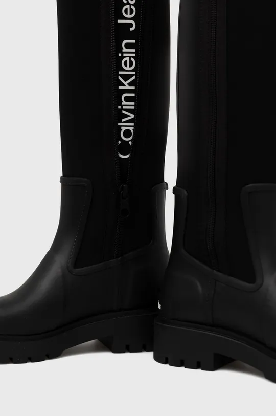 črna Elegantni škornji Calvin Klein Jeans