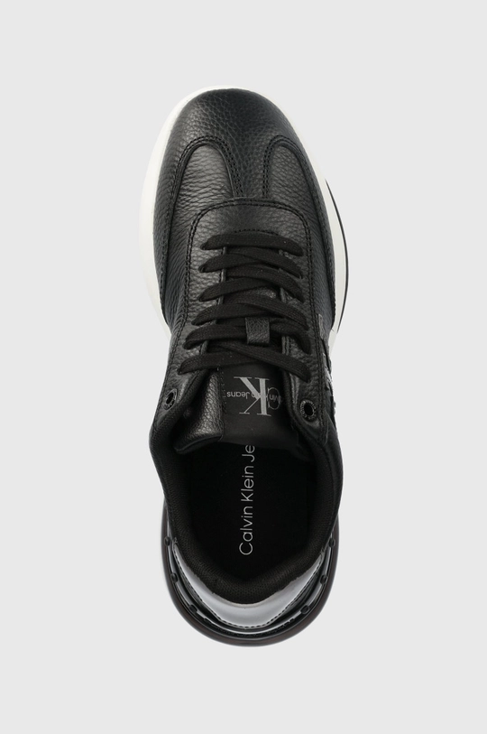 чорний Шкіряні кросівки Calvin Klein Jeans Sporty Runner Comfair Laceup