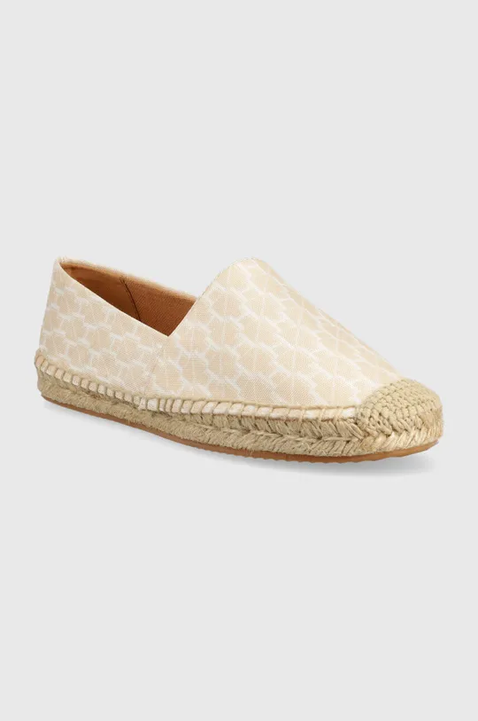 Espadrilky HUGO Baja Slon béžová