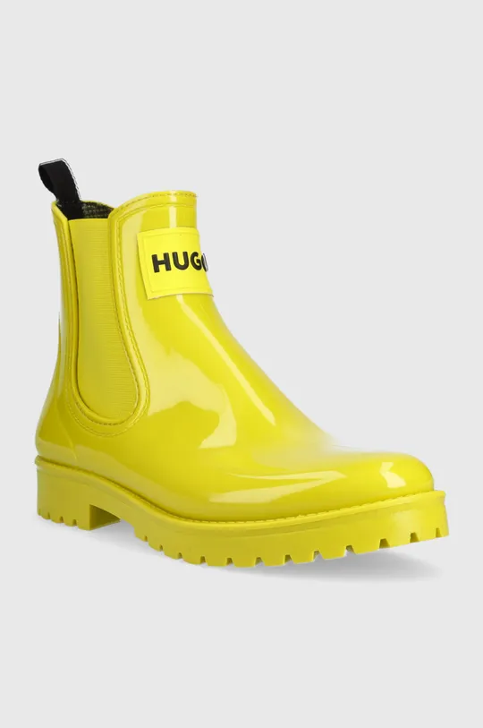 Гумові чоботи HUGO Tabita Rain Bootie жовтий