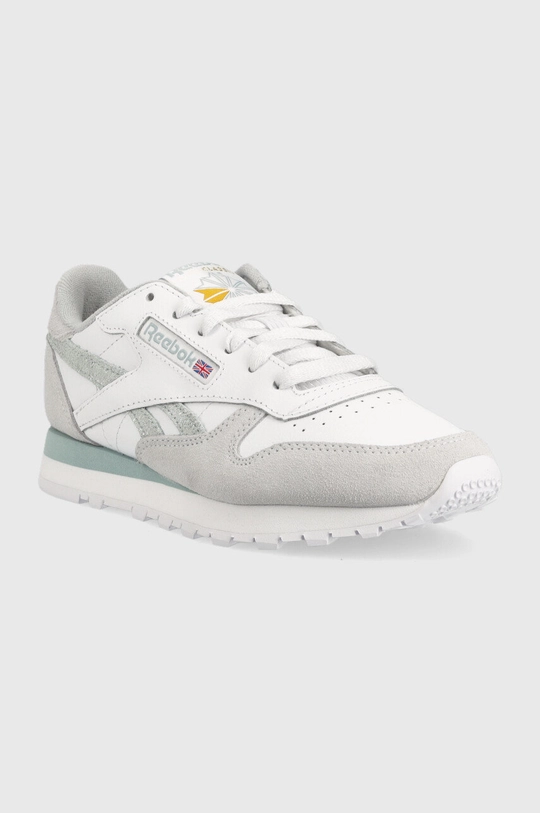 Kožené tenisky Reebok Classic sivá