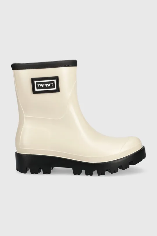 beżowy Twinset kalosze Rain Boot Damski