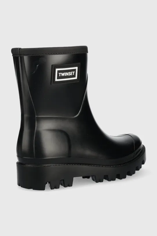 Gumijasti škornji Twinset Rain Boot črna