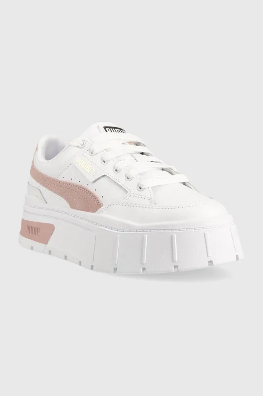 Puma sneakers in pelle Mayze Stack Wns bianco