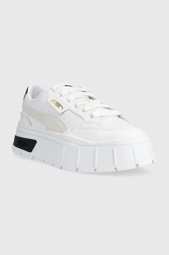 Puma sneakers in pelle Mayze Stack Wns bianco