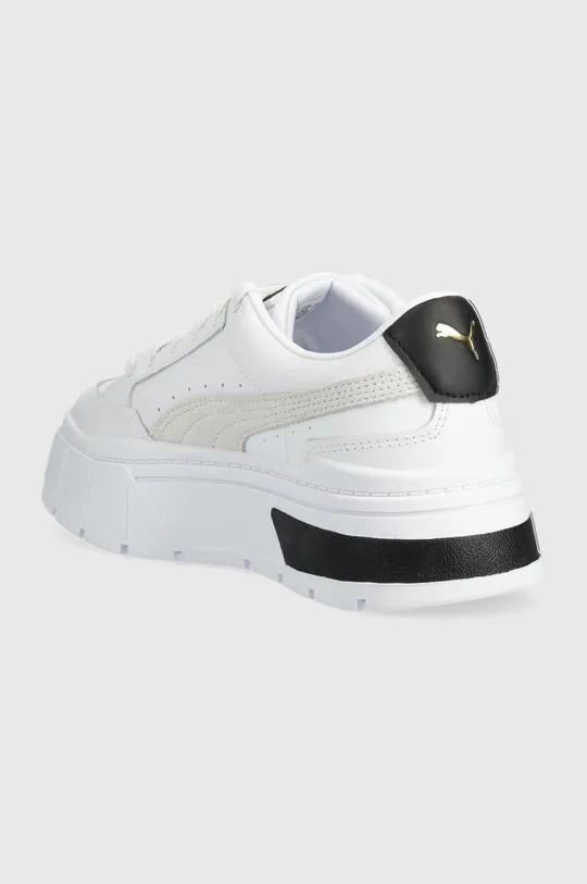 Puma leather sneakers Mayze Stack Wns Uppers: Natural leather, Suede Inside: Synthetic material, Textile material Outsole: Synthetic material