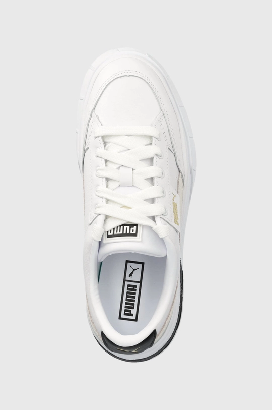 white Puma leather sneakers Mayze Stack Wns