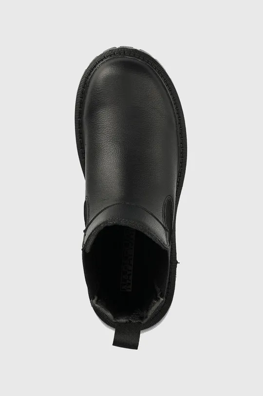 čierna Kožené topánky chelsea Napapijri Berry