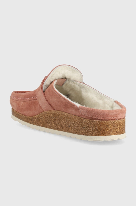 Birkenstock velúr papucs Buckley  Szár: szarvasbőr Belseje: gyapjú Talp: szintetikus anyag