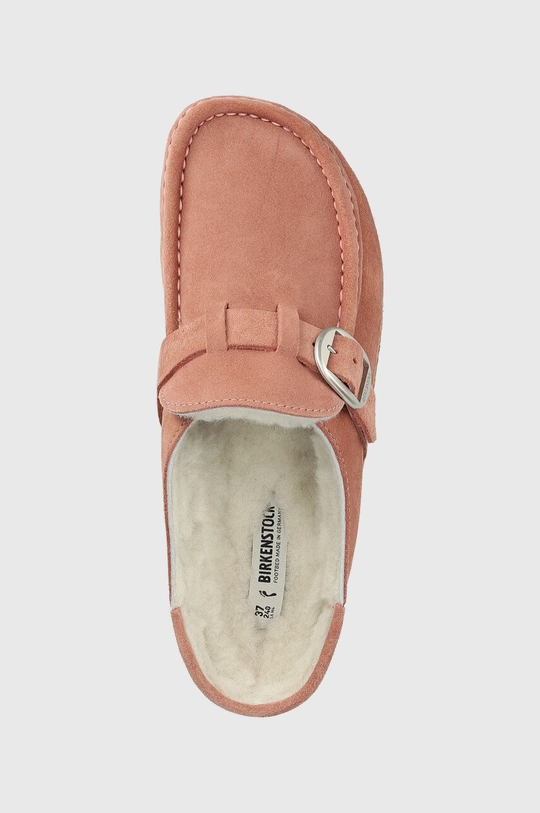 ružová Semišové papuče Birkenstock Buckley