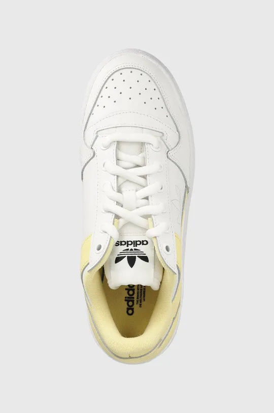 λευκό Δερμάτινα αθλητικά παπούτσια adidas Originals Forum Bold