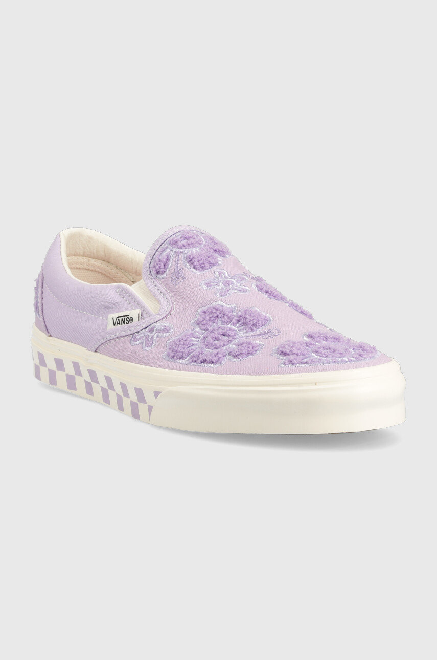 Tenisky Vans Slip-on levandulová