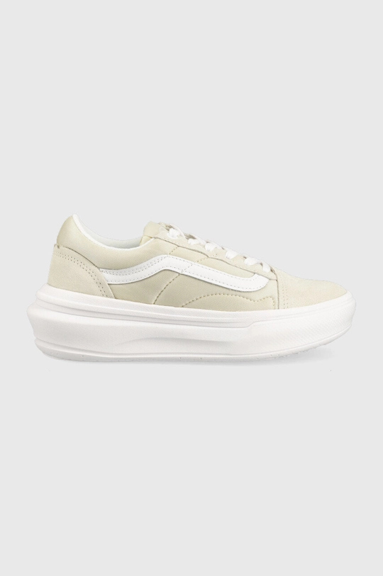 μπεζ Πάνινα παπούτσια Vans Old Skool Γυναικεία