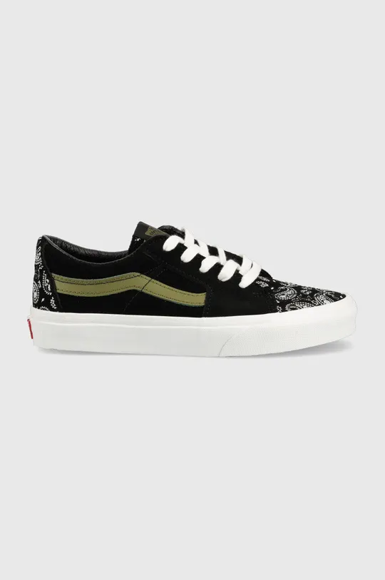 μαύρο Σουέτ sneakers Vans Sk8-low Γυναικεία