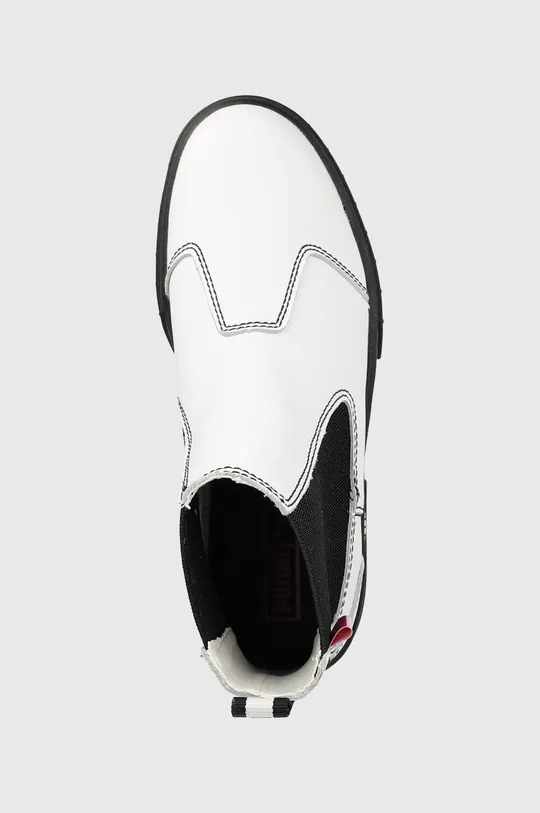 λευκό Δερμάτινες μπότες τσέλσι Puma